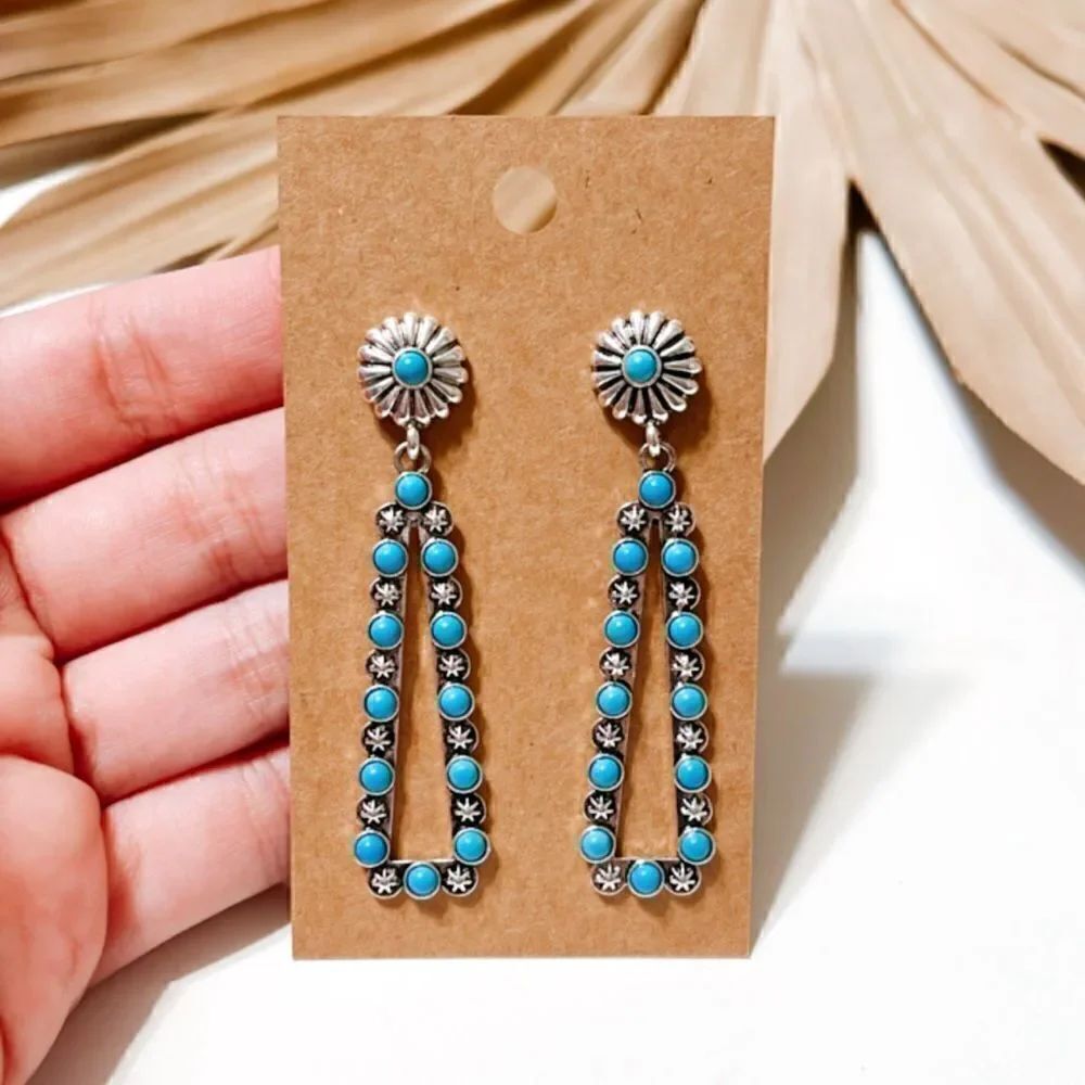 Boho dangle earrings S279
